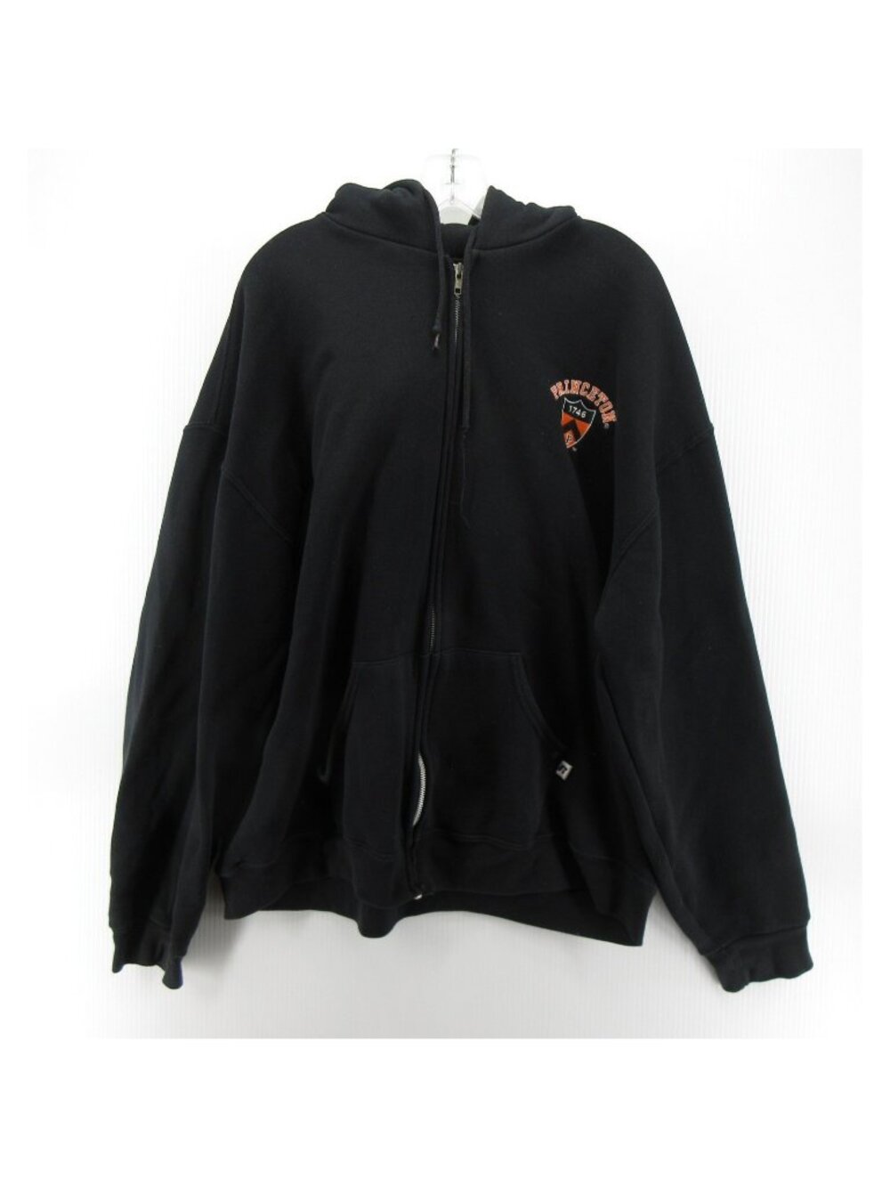 Princeton University Sweatshirt XL Russell Athletic Hoodie Y2K Zip Up